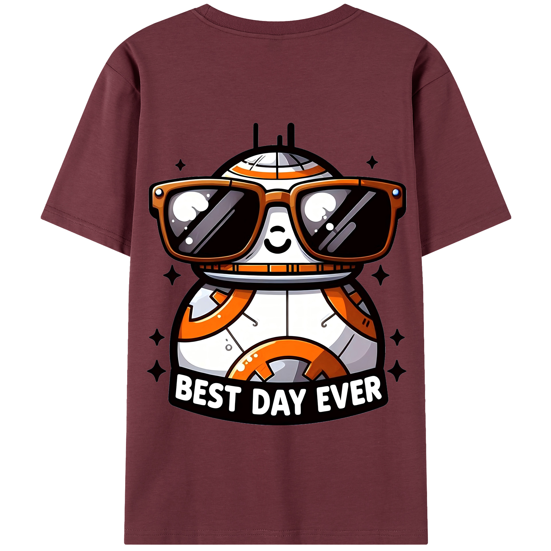 （画像用） スター・ウォーズ Star Wars 綿100％半袖Tシャツ（背面プリント）